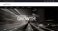 Desktop Screenshot of definitypartners.com